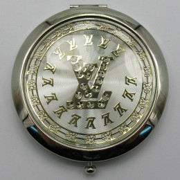 Cosmetic mirror "Rhinestones" 20230 D (in box + case)