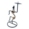 Свічник "Африканська Грація" метал (18 см)