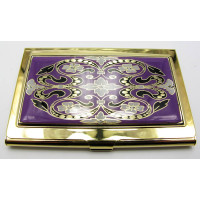 Metal business card holder 