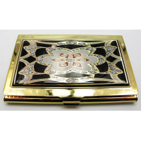 Визитница "Золото" (9,5х6,5х0,5 см)19310 G