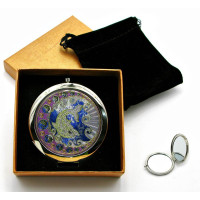Cosmetic mirror "Uzor" 18528 C (in box + case)