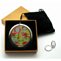 Cosmetic mirror "Uzor" 18528 L (in box + case)