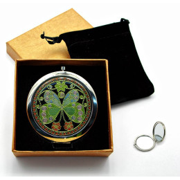 Cosmetic mirror "Uzor" 18528 R (in box + case)