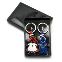 Брелоки для закоханих "Хлопчик з дівчинкою"