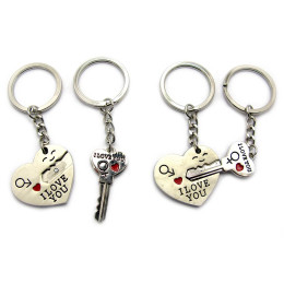 Брелоки для закоханих (D) "Серце з ключем" 