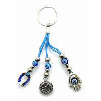Amulet from the evil eye "Coin, horseshoe, palm" (12x3 cm)(12 pcs/pack)