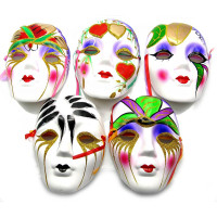 Ceramic mask (16,5 cm)(packs/6 pcs)