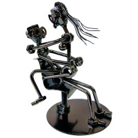 Техно-арт "Кохання в офісі" метал (18х13х10 см)