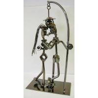 Техно-арт "Закохані" метал