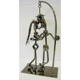 Техно-арт "Закохані" метал