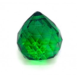 Кристалл хрустальный подвесной зеленый (2CM)