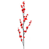 Cherry blossom branch red (130 cm)(5 pcs/pack)