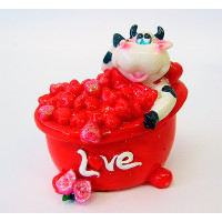 Корова у ванній скарбничка