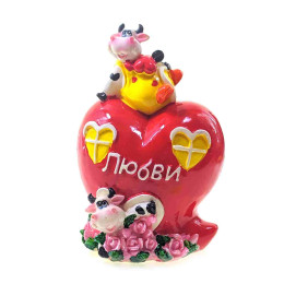 Корови на серці скарбничка