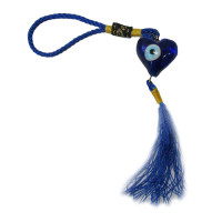 Amulet from the evil eye "Heart" keychain (12pcs per pack)