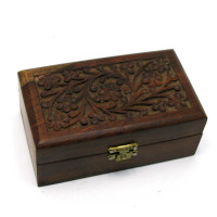 Скринька рожеве дерево (5" * 3")