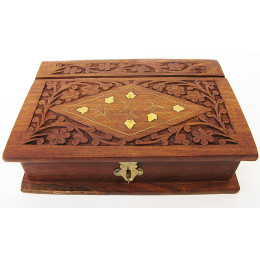 Скринька рожеве дерево "Книга" (17,6 х12, 5х5 см) (7 