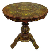 Стол розовое дерево круглый (d-58 см)