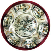 Round porcelain set (70ml.)(6CCS97) 