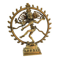 Shiva dancing bronze (29x26x4 cm)