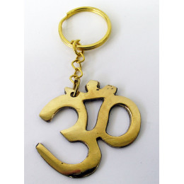 ОМ брелок бронза
