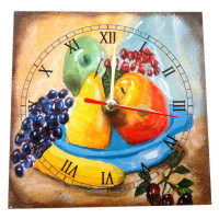 Часы "Виноград" (15*15см.)