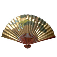 Wall fan расписной "Золото" (77 CM 30")