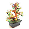 Tree "Happiness" in a tub with "colorful" stones (33x10x14 cm)