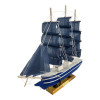 Model of a sailboat on a stand (33) (30.5 x 32 x 6.2 cm)
