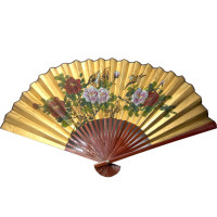 Wall fan расписной "Золото" (64CM 25")