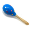 Colored wood maracas (19x6x6 cm) J