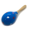 Colored wood maracas (19x6x6 cm) J