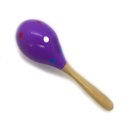 Color wooden maracas (19x6x6 cm) L