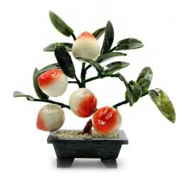 Дерево персик (5 плодов)(23х24х13 см)