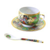 Cup + saucer porcelain (210 ml) (ACS129-3) 