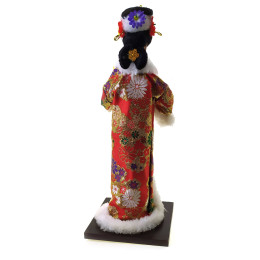 Doll Chinese porcelain (33.5x13.5x13.5 cm)G