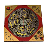 Compass Lo Pan wooden square (13x13 cm)