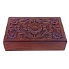 Box carved rosewood (25.5x15x5.7 cm)