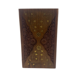 Шкатулка из розового дерева  ( 25,3х15х6 см)