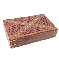 Шкатулка розовое дерево (25,5х15х5,7 см)K