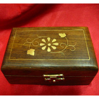 Шкатулка рожеве дерево (10х6,3х4,5 см) (4 