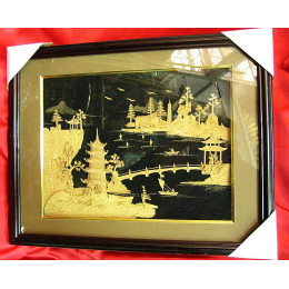 Cork tree painting (40x50 cm)