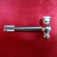metal tube. Hammer