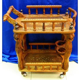 Serving table rosewood