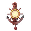 Anchor clock with a pendulum (41.5x31x6.5 cm)