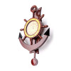 Anchor clock with a pendulum (41.5x31x6.5 cm)