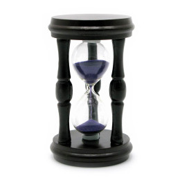 Часы песочные в дереве (12.5)(12х7х7см)