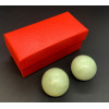 Шары массажные нефритовые в футляре (d-4 см)