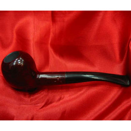 the pipe smokes.