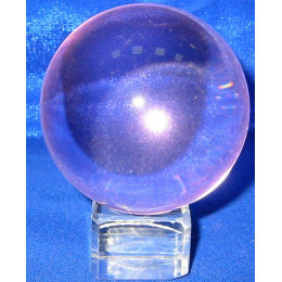 Crystal ball pink (6cm)